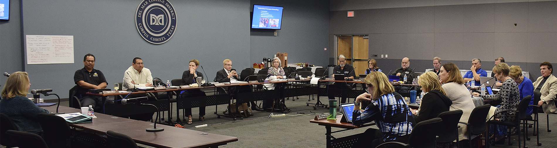 Regents at Board Retreat meeting.